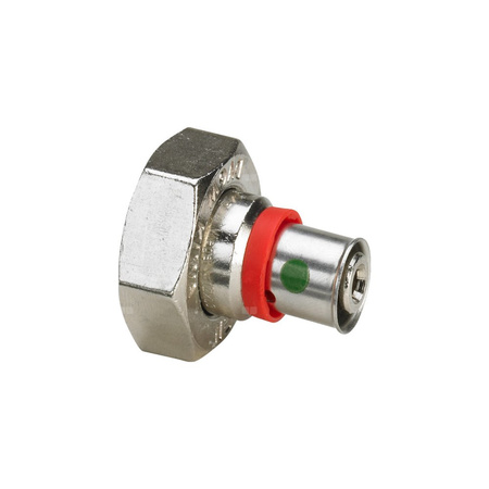 Złącze przyłączeniowe VIEGA 1236 jednoczęściowy, brąz (ocynk ogniowy) / brąz (ocynk ogniowy), 3/4'' x 20 mm (eurokonus x mz)