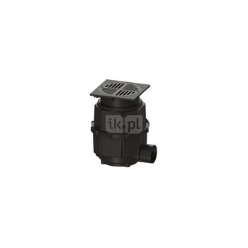 Wpust podwórzowy DN 150, z syfonem , ruszt kl.A, system 400