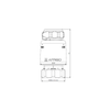 Siłownik termoelektryczny TSA-02 FO, nakrętka M30 x 1,5 mm, 24 V AC/DC, NC, funkcja sterowania ręcznego