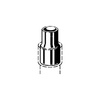 Złącze VIEGA 95243 redukcja jednoczęściowy, Cu / Cu, 15 mm x 12 mm (lw x kw), 24 mm
