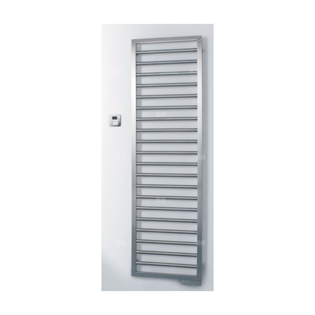 Grzejnik Zehnder Subway SUB-150-060 - 600 mm, kolor biały RAL9016, złącze Code S012, konsole scienne towel radiator, 4 zestawy naścienne