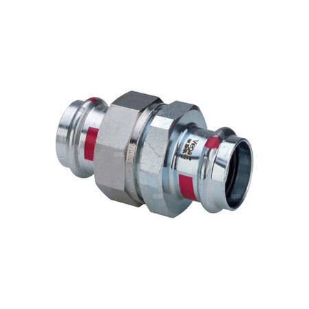 Złącze Prestabo VIEGA 1160 jednoczęściowy, stal (ocynk galwaniczny/elektrolityczny) / stal (ocynk galwaniczny/elektrolityczny) (ocynk), 12 mm (mz x mz), 68 mm