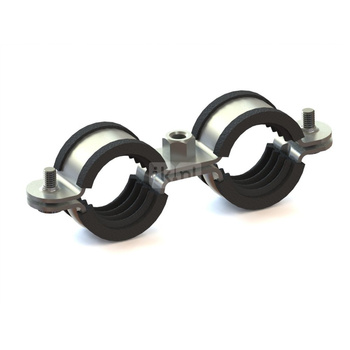 Obejma mocująca podwójna NICZUK NUDG 20-23 mm 1/2 (pasywacja)