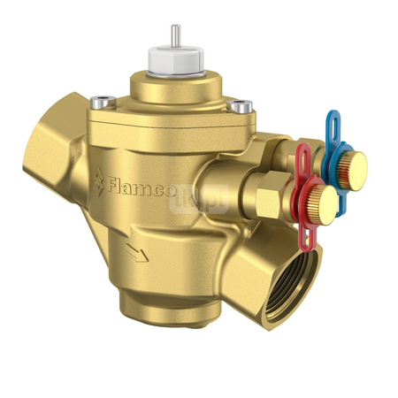 Zestaw NexusValve Vivax G1 EQM DN25H z siłownikiem elektromechanicznym 24 V AC, 3 punktowym, programowalnym