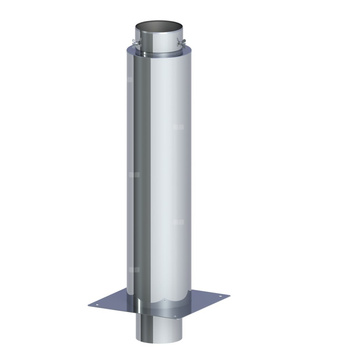 Izolowane przedłużenie komina dymowegofi 180mm L=850mm fi 180mm L=850mm