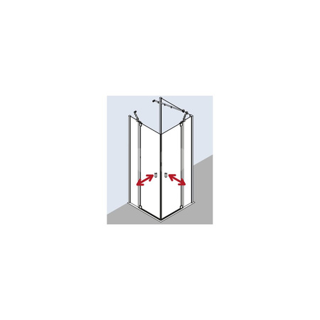 Kermi Wejście nar. Raya EPR 0750x 1850 720-750 SIMG SR Opaco Clean