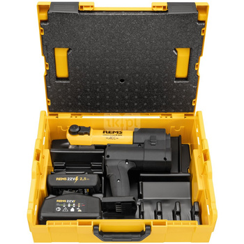REMS Akku-Press E 22V ACC Basic-Pack L-Boxx
