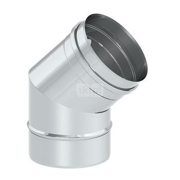 Kolano 45st. fi60mm z uszczelką