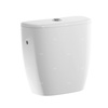 Spłuczka nasadzana Koło Rekord, spłukiwanie dwudzielne, przyłącze wody z boku, do WC, Rimfree: Biały