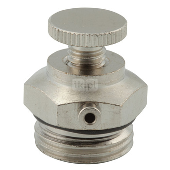 Odpowietrznik automatyczny FERRO pokrętło GZ metal fi 1/4''