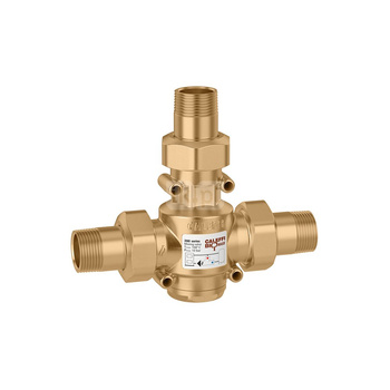 Termostatyczny zawór zabezpieczający dla kotłów na paliwo stałe DN25 1"M 55 st.