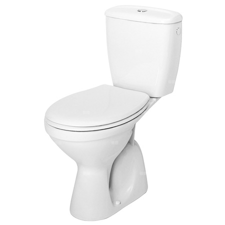 Zestaw stojącej miski WC Koło Idol ze spłuczką nasadzaną, lejowa, wylot pionowy, z deską sedesową