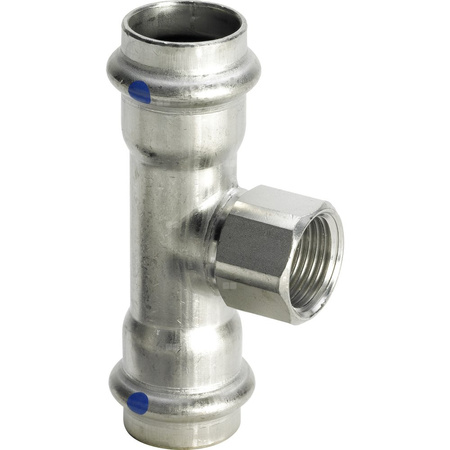 Trójnik VIEGA 23172LF stal nierdzewna 18 mm x 3/4'' x 18 mm (mz x gw x mz)