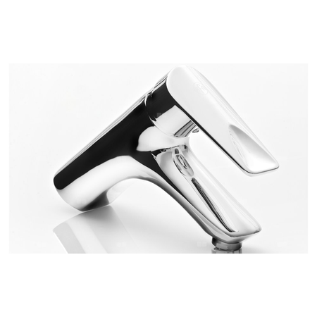 Bateria umywalkowa stojąca KFA Armatura TOPAZ, chrom, montaż blat / otwór na baterię