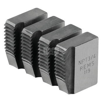 Noże gwintujące NPT 3/4, Zestaw REMS