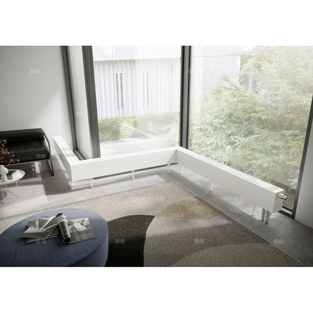 Konwektor Kermi V-Kon S Typ33 BH210x194x2200mm QN3150, weiß, 6 bar, o. Abd., Vent. re