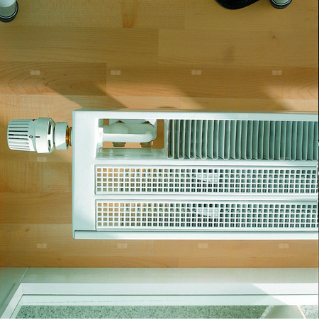 Konwektor Kermi V-Kon S Typ22 BH210x133x3400mm QN3176, weiß, 6 bar, m. Abd., Vent. re