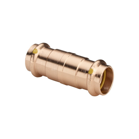 Mufa Profipress VIEGA 26155 jednoczęściowy, brąz (stan surowy) / brąz (stan surowy), 42 mm (mz x mz), 120 mm z uszczelką