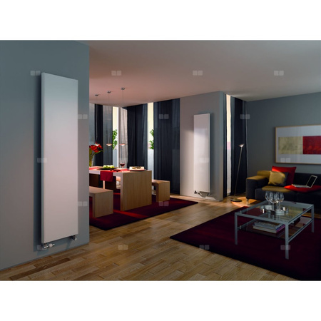 Kermi®Verteo®Plan Typ10 BH1200x63x700mm QN783,biały, 10 bar, bez osłony