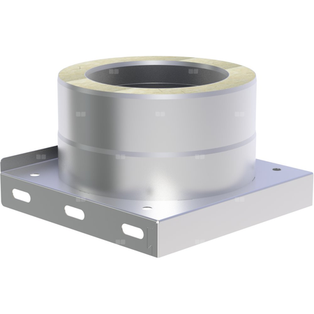 Płyta fundamentowa fi150mm z odpływem skroplin w dół DWV05150