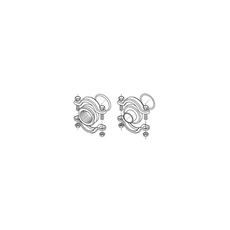 Złącze Clamp Rp1 1/4 FKM