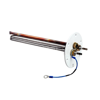 Grzałka 1,5kW 230V do zbiornika emaliowanego na flanszy fi zew.125 mm/6 śrub, bez anody