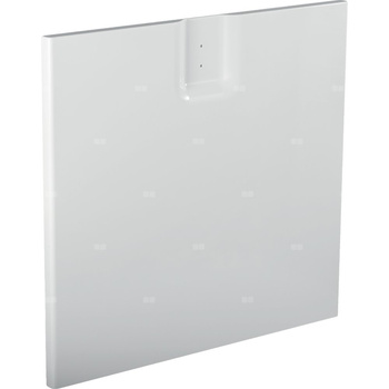 Front szuflady Koło Twins do szafki pod umywalkę kompaktową z jedną szufladą: Biały, Szerokość umywalki=60cm