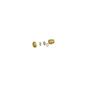 Złącze GIACOMINI R180M, mosiądz, 3/8'' x 14mm (GZ x zacisk)