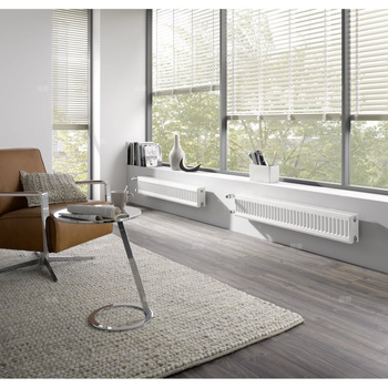 Grzejnik płytowy typ 33 KERMI X2 Profil-K, z osłonami wym. 750 x 3000 mm, kolor biały, moc 7935 W