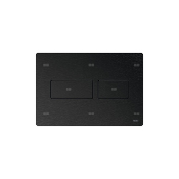 TECEsolid - Przycisk spłukujący do WC z metalu, grafit szczotkowany