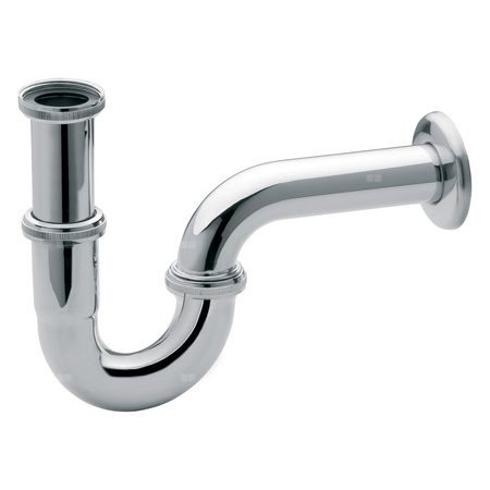Syfon mosiężny rurowy G5/4, chrom