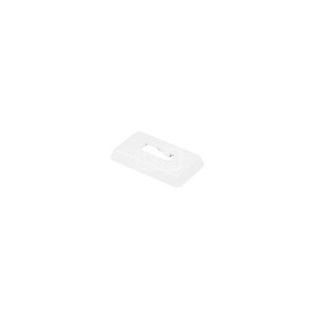 apertura na stopka wspornika pionowego surowa podłoga montaż,biały,30x10mm