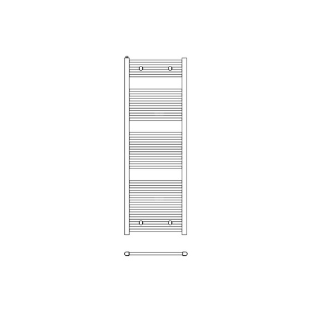 Grzejnik drabinkowy KERMI B20, wym. 1789 x 590 mm, kolor biały, moc 945W