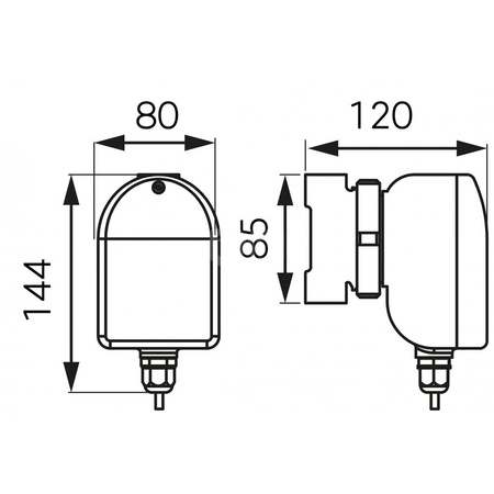 Pompa obiegowa FERRO CP15-1.5 x 230 V/10bar