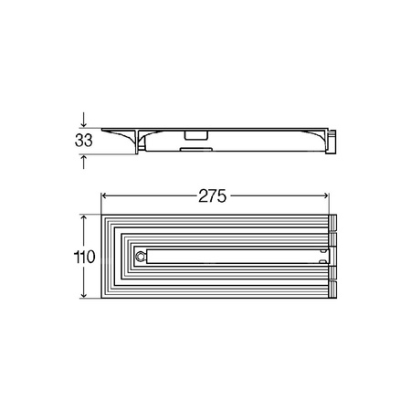 Element zamykający do odpływów prysznicowych VIEGA 496616