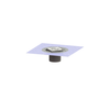 Kratka KESSEL Variofix kwadratowa ze stalowai nierdzewnej 120x120mm do wpustu