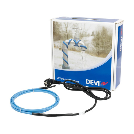 Kabel grzejny DEVIpipeheat 10 V2 6m 60W@10 st.C 230V Gotowy