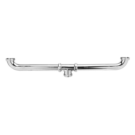 Przyłącze do zestawu umywalek dwukomorowej 11/4"x32mm ,Zestaw nie posiada syfonu