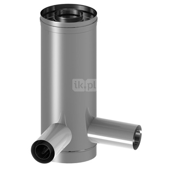 Trójnik JEREMIAS CLV17 200/400 mm x 80/125 mm