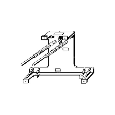 Wspornik VIEGA 831047 (akcesorium) do podwieszanej miski WC tworzywo sztuczne