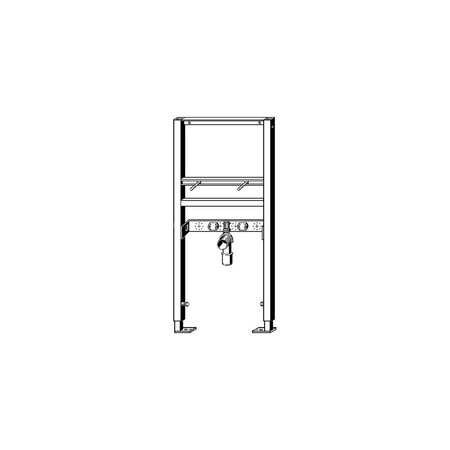 Stelaż podtynkowy do umywalki VIEGA 8539, 1120 x 490 x 75 mm, bateria: stojąca