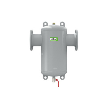 Separator mikropęcherzy REFLEX D 50, 10 bar / 110'C, DN50/PN16, kolor: szary