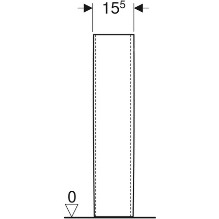 Postument Koło Idol, B16cm, H71cm, T16cm