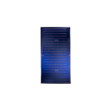 Kolektor słoneczny płaski Viteco VSC 26 EMVCU-AL/B o powierzchni 2,65 m² (pionowy, meandryczny, absorber miedź/aluminium) rama - anodowana w kolorze brązowym