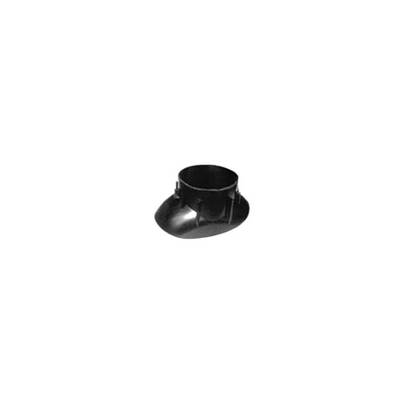 Adapter brunatny do płyt dachowych do dachu skośnego 20-50  st. DN 108 mm