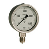 Manometr z rurką Bourdona AFRISO RF wstrząsoodporny -1/15 bar G1/2B radialne fi 100 mm, kl. 1.6%