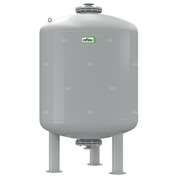 Ciśnieniowe naczynia przeponowe do instalacji grzewczych, chłodniczych i solarnych Reflex V 4000 6 bar / 110 st.C szare