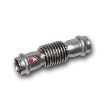 Kompensator osiowy wydłużony SANHA NiroTherm Industry metalowy MZ 76,1mm