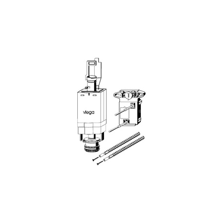 Zawór odpływowy VIEGA 83100 do podwieszanej miski WC tworzywo sztuczne