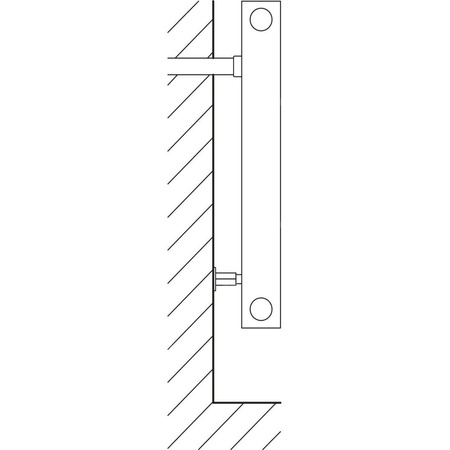 Grzejnik płytowy typ 10 KERMI V-HHV wym. 420 x 2000 mm, kolor biały, moc 922 W